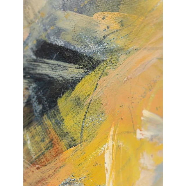 Abstract Composition, Oil on Canvas For Sale - Image 4 of 10