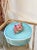 Excellent Pre-Owned Condition. Pristine. This sublime pottery art box with lid is done in Robertson’s signature...