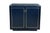Mid-Century Modern 2 Mid Century John Stuart Navy Blue Lacquer Nightstands Bedside Chests MCM Pair For Sale - Image 3 of 18
