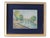 American Late 20th Century Framed Parisian Watercolor – River Scene With Bridge For Sale - Image 3 of 3