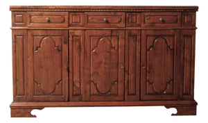 Italian Walnut Credenza, 1950s