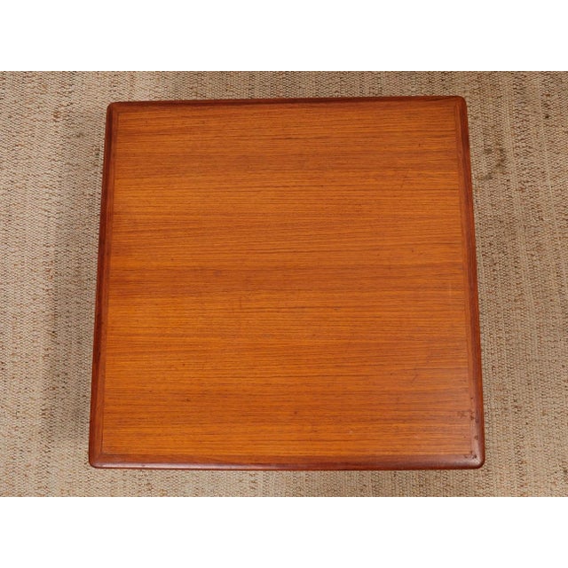 Mid 20th Century Teak Coffee Table For Sale In Los Angeles - Image 6 of 8