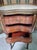 19th Century Louis XV Half Moon Commode in Marquetry and Gilt Bronze For Sale - Image 3 of 9