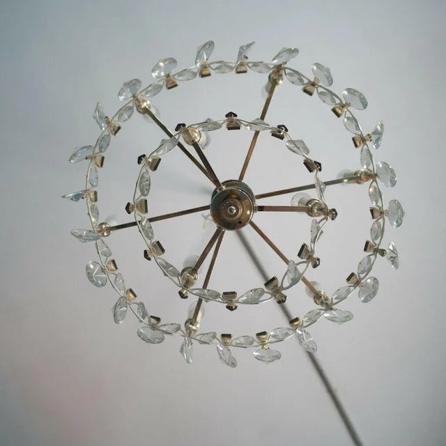 Glass Chandelier by Gaetano Sciolari, 1970s For Sale - Image 12 of 13