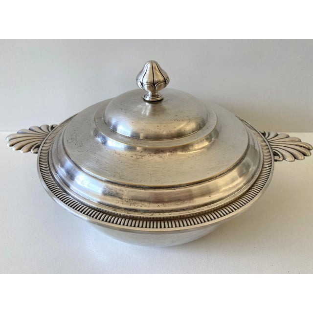 Louis XVI Style Vegetable Soup Tureen by Morin Georges GM, 1900s For Sale - Image 10 of 10