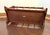 Brown Vintage Wooden Magazine Rack With Carry Handle MCM For Sale - Image 8 of 9