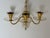 Crystal and Brass Wall Sconce with Glass by Lightolier, 1950s For Sale - Image 11 of 18