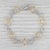 2010s 1.03ctw Diamond Circles Bracelet 14k White Yellow Gold 7" For Sale - Image 5 of 6