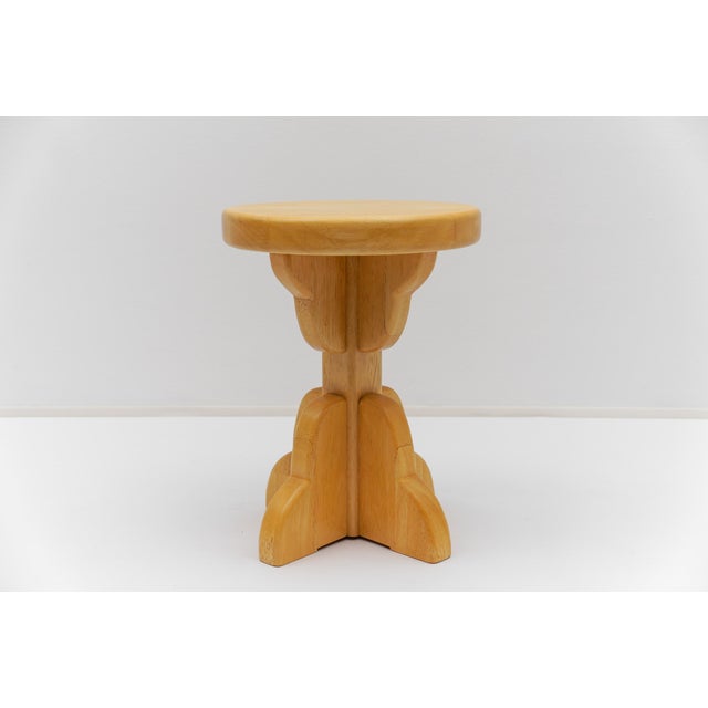 Great decorative stool set from France, circa 1960s. We have eight of the same model in different versions. All can be...