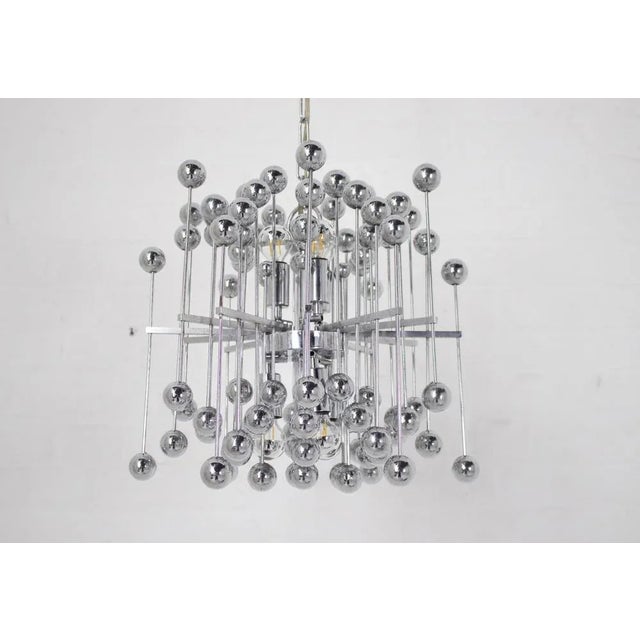 Metal Atomic Kinetic Suspension by Verner Panton, 1970s For Sale - Image 7 of 12