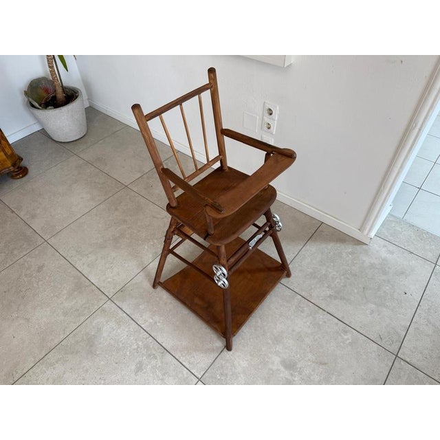 Farmhouse Children's Armchair in Wood For Sale - Image 6 of 12