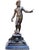 Antique bronze copy of gianbologna's neptune, early 20th century reduced copy of the famous statue of neptune, modeled and...