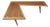 1950s Classic Mid-Century Modern Walnut Dovetail Lane Acclaim Boomerang Coffee Table For Sale