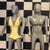Brutalist 1960s Pair of Artful Brutalist Male Female Sculptures. For Sale - Image 3 of 8