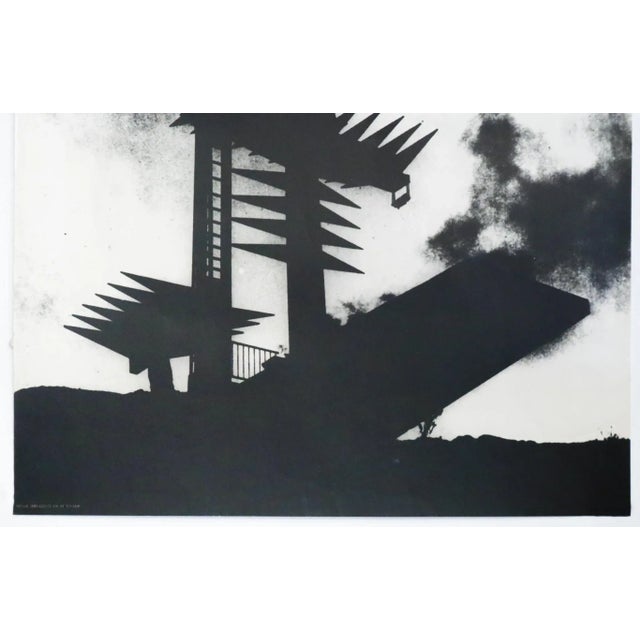 Illustration 1975 Original Polish Exhibition Poster, Hasior at the Galeria Sztuki Bwa For Sale - Image 3 of 4