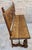 Renaissance Spanish Renaissance Carved Oak Bench Banquette Escaño, 1890s For Sale - Image 3 of 18