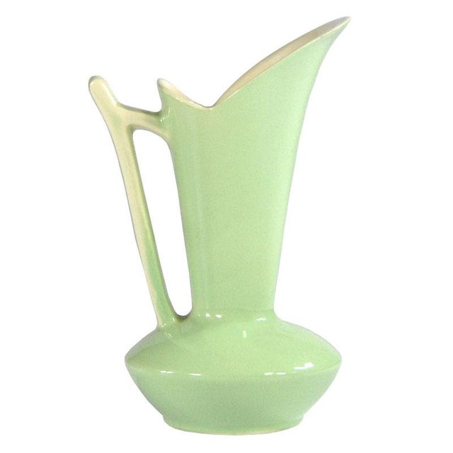 Green Belgian Jug by R. Chevalier for Boch Freres, 1930s For Sale - Image 8 of 8