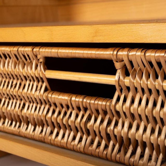 Brown Bookcase from Úluv, 1960s For Sale - Image 8 of 12