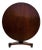 Regency Mahogany Mahogany Tilt Top Dining Table. For Sale