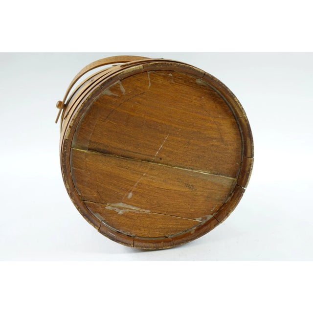 Vintage American Brass & Wood Bucket Chairish