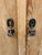 Antique European Pine Wardrobe Two Door Armoire Turned Feet, Natural Wood For Sale - Image 12 of 17