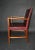 Wood Set of Armchairs of Burgundy Red Leather Teak by Ole Wanscher for A.J. Iversen, 1950s For Sale - Image 7 of 13