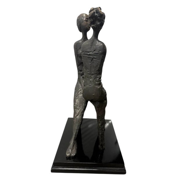 Pino Conte Women Confidence Bronze Sculpture For Sale - Image 4 of 17