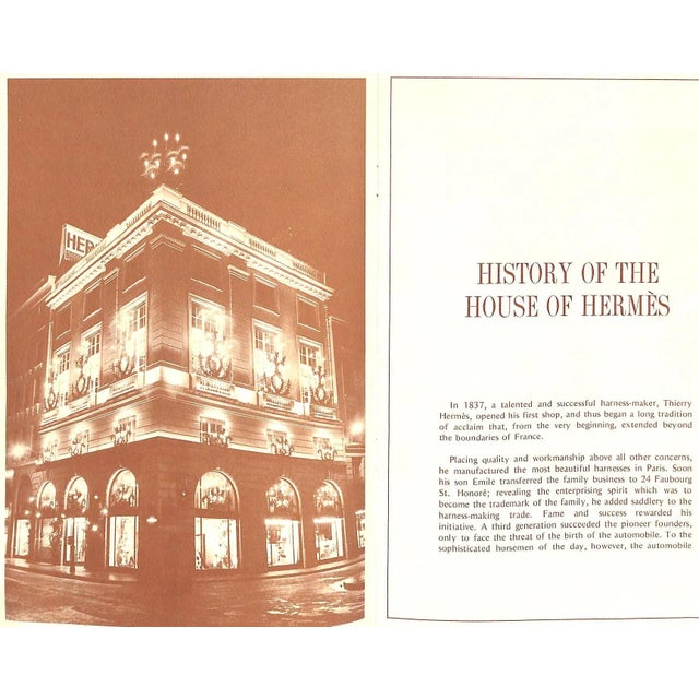 Paper Hermès C1960s Catalog For Sale - Image 7 of 7
