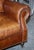 Animal Skin Balmoral Two Seater Brown Heritage Leather Sofa in the style of Halo and Timothy Oulton For Sale - Image 7 of 16