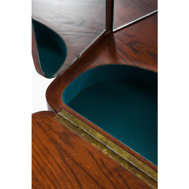 Pair of vanity and side table by carl-johan boman, 1940's additional information: style: mid century, scandinavia very...