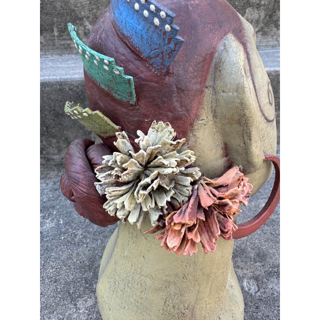 1970s Spanish Papier Mache Flamenco Dancer Blas Perez Aranda For Sale - Image 5 of 9