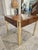 Mid 19th Century Beautiful Burl and Golden Brass Side Table by Century Furniture For Sale - Image 14 of 16