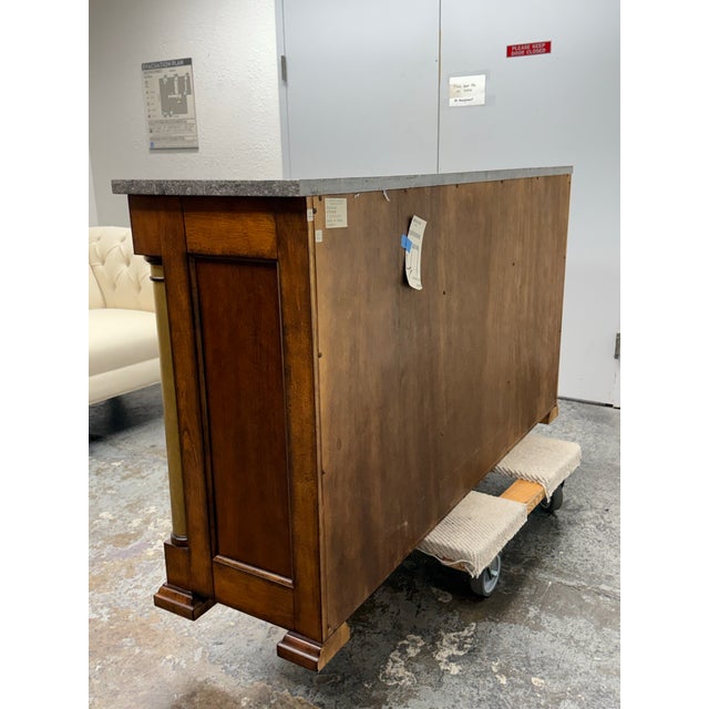 Stone Bassett American Empire Style Buffet, Vintage For Sale - Image 7 of 12