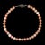 Traditional Ajd 16 Inch Orange/Peach Agate Necklace With Bali Silver Toggle Clasp For Sale - Image 3 of 6