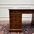 English Classic Desk with Green Leather Top For Sale - Image 9 of 18