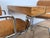 Vintage Wooden and Chrome Dining Table and Chairs by Ladislav Vrátník, 1970s, Set of 3 For Sale - Image 6 of 12