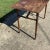 Rustic Antique Country Folding Table For Sale - Image 3 of 9