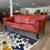 Vintage mid-century Danish modern leather 3-seater sofa manufactured by HJ Møbelfabrik/Stouby, Denmark. Features supple...