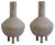 Taupe Duck Vase by 101 Copenhagen, Set of 2 For Sale