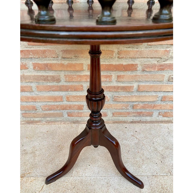 Mid-Century Wood Side Table or Jardinière, 1940s For Sale - Image 10 of 18