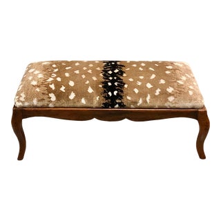 Antique Antelope Bench For Sale