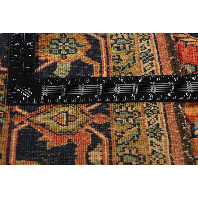 Vintage Persian Heriz Rug, 05'04 X 08'03 For Sale In Dallas - Image 6 of 9