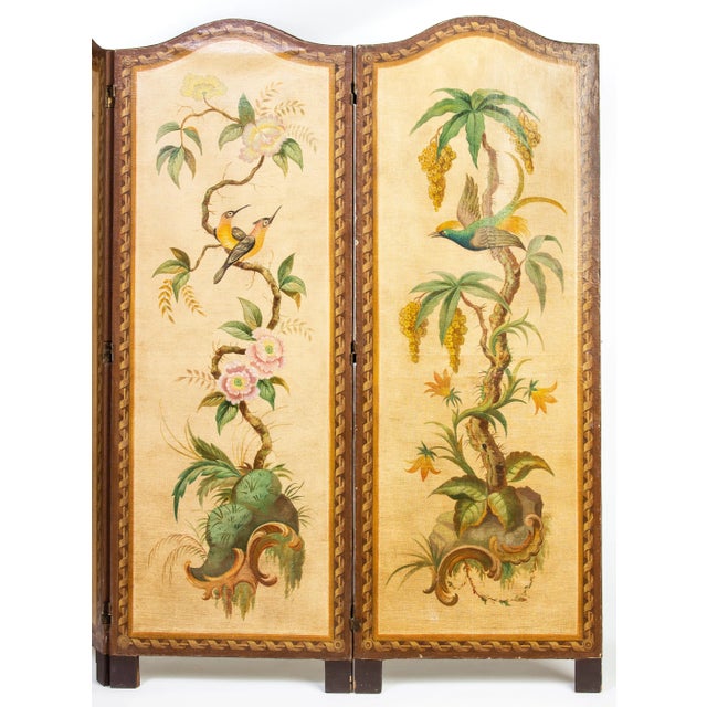 Baroque Baroque Style Folding Screen For Sale - Image 3 of 5
