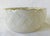 American Lenox Ivory & Gold Trim Basket Weave Oval Serving Bowl For Sale - Image 3 of 7