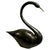 Large Black Marble Swan from Maitland Smith, 1980s For Sale - Image 9 of 9