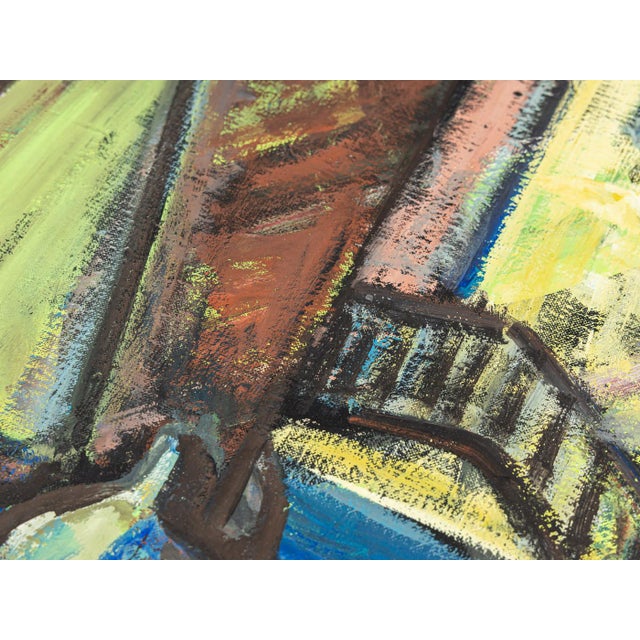 Lagoon, Acrylic on Canvas, Framed For Sale - Image 6 of 11