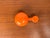Mid-Century Modern Space Age Danish Orange Plastic Nutcracker from Dana Plast, 1960s For Sale - Image 16 of 18