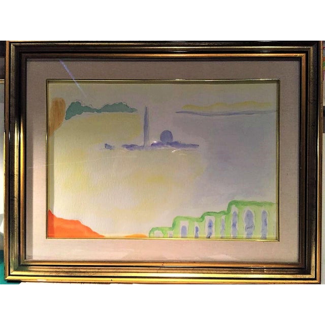 Bacino Di San Marco, 1975 Virgilio Guidi For Sale - Image 3 of 5