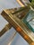 Mastercraft Brass Picture Frame Console Table From Mastercraft For Sale - Image 4 of 12