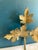 Made in Italy, this vintage wall hook features a beautiful gold painted finish and a graceful design with four detailed...